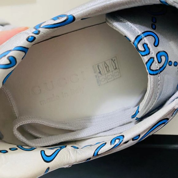 GUCCI Ace GG coated leather sneakers - Picture 7 of 8